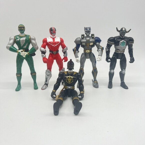 Power Rangers Mixed Action‎ Figure Lot Dino Thunder Time Force Ninja Storm Toy - Picture 1 of 3